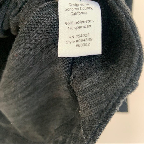 Athleta No Sweatin It Sharkbite Sweatshirt Top - Picture 5 of 5